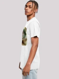 F4NT4STIC T-shirts T-Shirt David Bowie Outside Album Cover Homme Blanc -F4NT4STIC Soldes d3bf656d226993fe0d1fc09c549d56bc