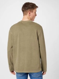 Marc O'Polo T-shirts à Manches Longues T-Shirt Homme Kaki -F4NT4STIC Soldes d4562e5e5c09862cf912f46aded829c2