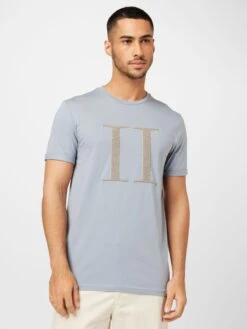 Les Deux T-shirts T-Shirt Encor Homme Bleu Fumé -F4NT4STIC Soldes d4c34eb52aacaee81ad8528f742cfa11