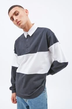 Dr. Denim T-shirts à Manches Longues T-Shirt Reno Rugby Homme Graphite -F4NT4STIC Soldes d5f526fd0abd1ff1a4d1c06897f5e013