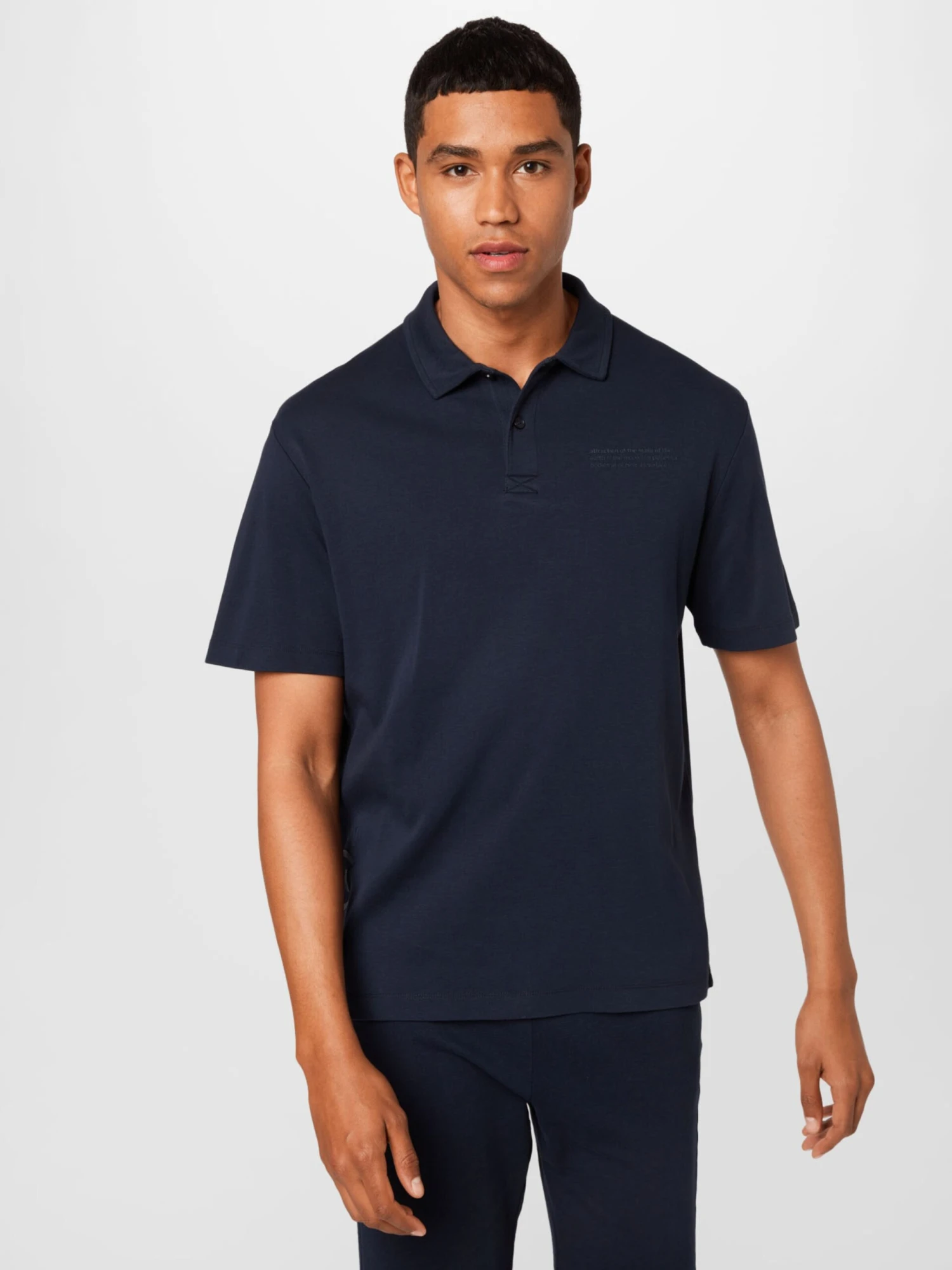 S.Oliver Polos T-Shirt Homme Marine 4 S.Oliver Polos T-Shirt Homme Marine – Image 2