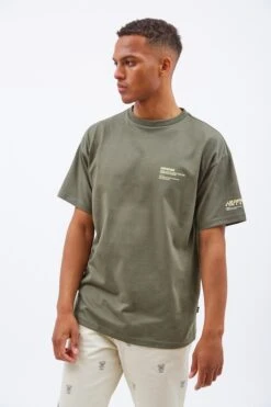 Dr. Denim T-shirts T-Shirt Trooper Homme Kaki