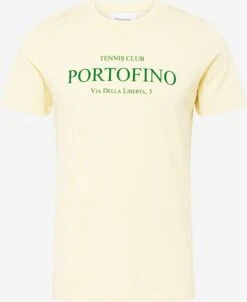 T-shirts T-Shirt PORTOFINO TENNIS Homme Jaune