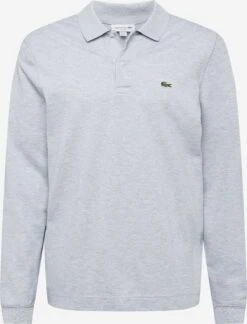 Lacoste T-shirts à Manches Longues T-Shirt Homme Gris Argenté