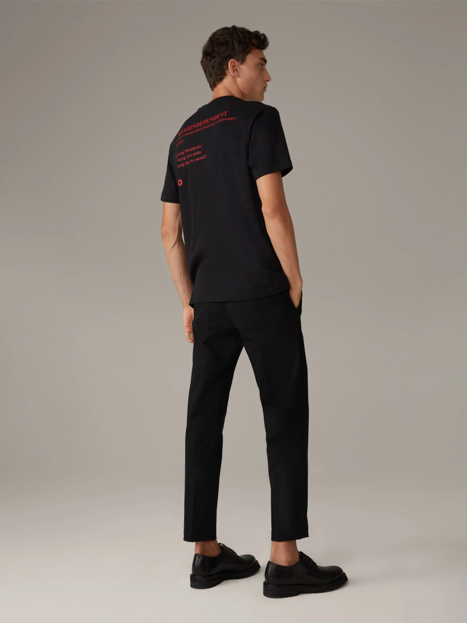 Strellson T-shirts T-Shirt Pino Homme Noir 5 Strellson T-shirts T-Shirt Pino Homme Noir – Image 3