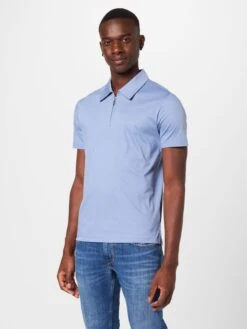 Tiger Of Sweden Polos T-Shirt LARON Homme Bleu Clair -F4NT4STIC Soldes e0e302c09728068968353bb407347719