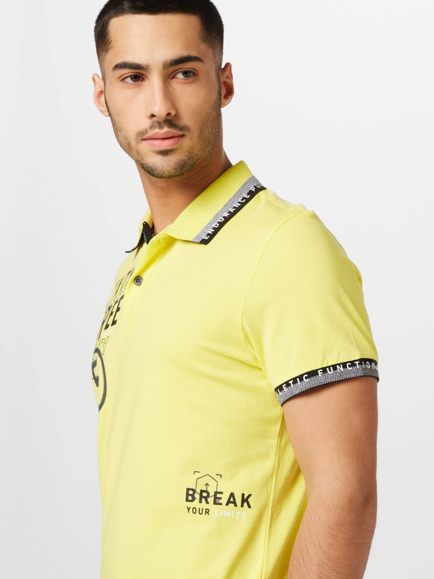 Camp David Polos T-Shirt Homme Jaune 7 Camp David Polos T-Shirt Homme Jaune – Image 5