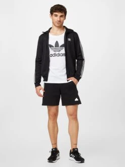 Adidas Originals Débardeurs T-Shirt Trefoil Homme Blanc -F4NT4STIC Soldes e74203843495bf6b8585eb2a1ad4a70e