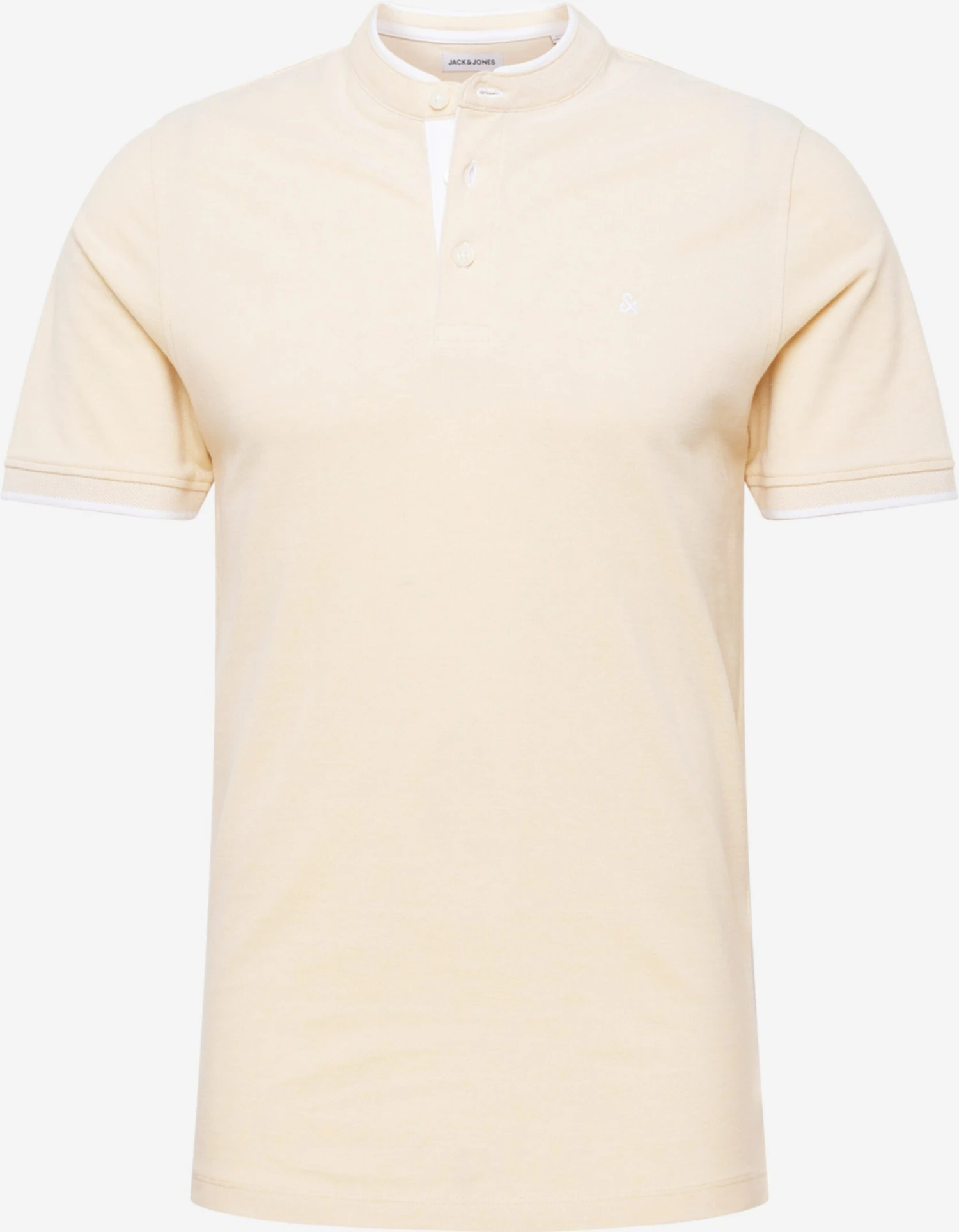 Jack & Jones T-shirts T-Shirt PAULOS Homme Jaune Clair 3 Jack & Jones T-shirts T-Shirt PAULOS Homme Jaune Clair