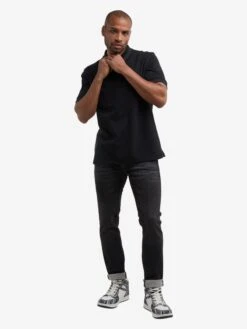 CARLO COLUCCI Polos T-Shirt De Togni Homme Noir -F4NT4STIC Soldes e930e71c49158fb6303027f1a1851364