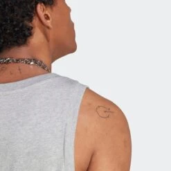 Adidas Originals Débardeurs T-Shirt Trefoil Homme Gris Chiné -F4NT4STIC Soldes e97bbde77aa488932a57fd3a8f0ac410