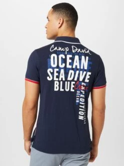 Camp David Polos T-Shirt Homme Bleu Marine / Bleu Foncé -F4NT4STIC Soldes ea657e824232a51a3f062c7ca84fc3a5