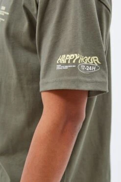 Dr. Denim T-shirts T-Shirt Trooper Homme Kaki -F4NT4STIC Soldes eb78b10c5f71c23124e2bd16918fb822