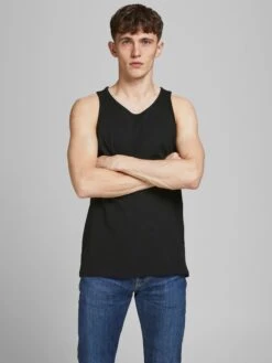 Jack & Jones Débardeurs T-Shirt Homme Noir -F4NT4STIC Soldes f1657564d3495c601033f6f1517ac282