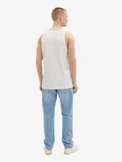 TOM TAILOR Denim Débardeurs T-Shirt Homme Blanc Cassé 11 TOM TAILOR Denim Débardeurs T-Shirt Homme Blanc Cassé -F4NT4STIC Soldes f5f3d1f103426633f52661e5bc861875