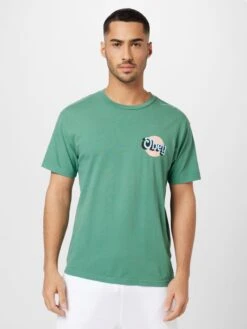 OBEY T-shirts T-Shirt Homme Vert Gazon -F4NT4STIC Soldes f885da0f7df040e93f6233449ac7b9d4