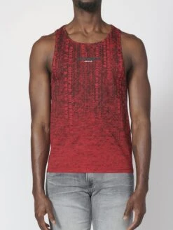 Koroshi Débardeurs T-Shirt Homme Melon -F4NT4STIC Soldes fe78ad23219b14f34143b051fa888811