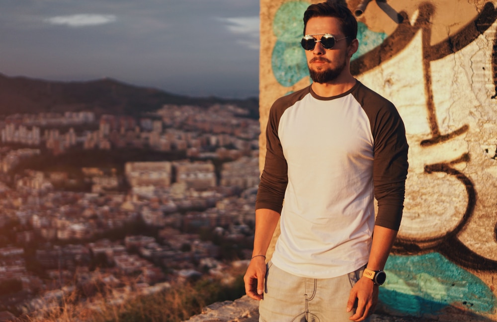 F4NT4STIC Soldes -F4NT4STIC Soldes tee shirt a manches longues hommes